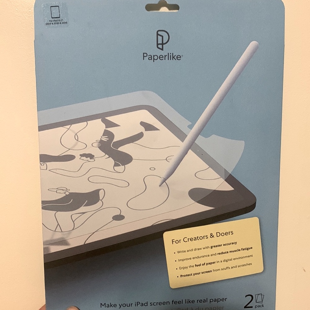 Paperlike 2 Pack IPAD 10.2” 2019 & 2020 & 2021